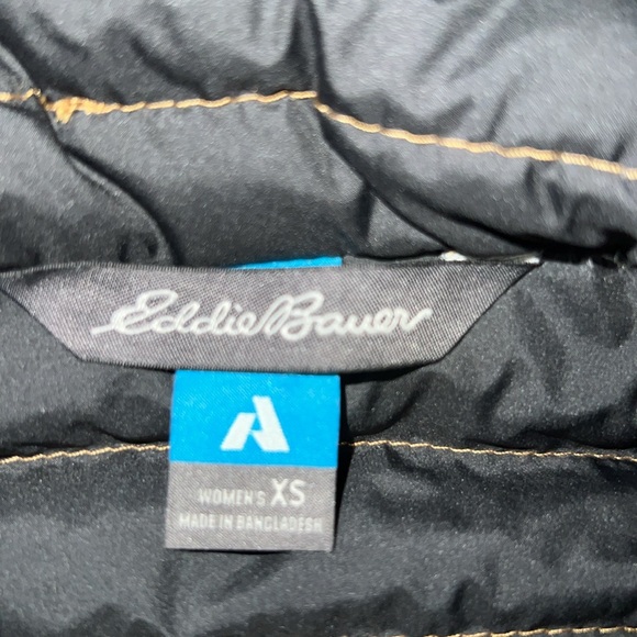 Eddie Bauer First Ascent Women's Microtherm Stormdown Hooded Jacket Windproof XS - Picture 5 of 6